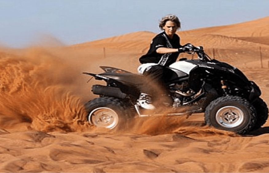 desert safari with quad bike